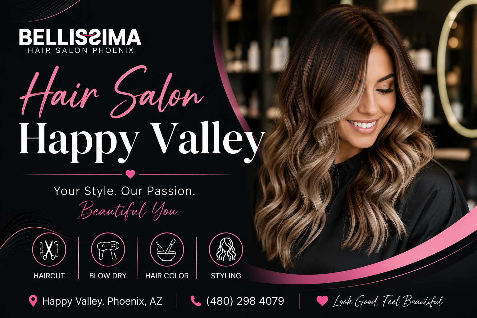 Hair Salon Happy Valley – Professional Hair Services by Bellissima Hair Salon Phoenix